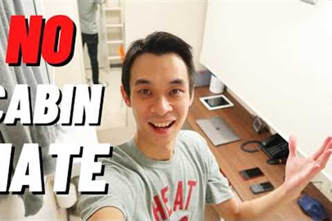 MY NEW SINGLE CREW CABIN ON THE CRUISE SHIP (FULL TOUR)