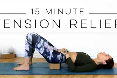 15 Minute Restorative Yoga for Lower Back Pain and Hip Tension