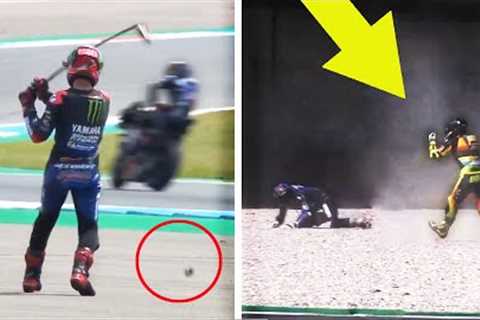 WTF &amp; Weirdest &amp; Angry Moments in MOTO SPORT🏍️