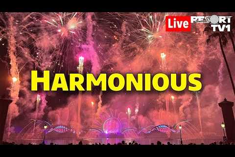 🔴Live: Harmonious Fireworks - LIVE ONLY - And Park Walk-out!