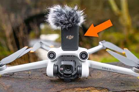 How To RECORD AUDIO While Flying Your DRONE | DJI Mini 3 Pro Tips &amp; Tricks