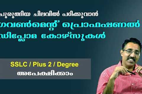 GOVERNMENT PROFESSIONAL DIPLOMA COURSES AT LOW FEES|CAREER PATHWAY|Dr BRIJESH..