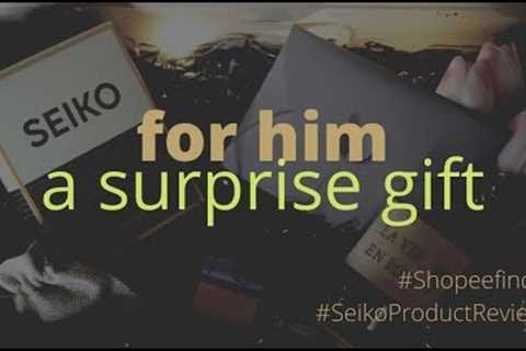 VALENTINES, MONTHSARY OR ANNIVERSARY GIFT/SURPRISE FOR HIM SHOPEE FINDS (SEIKO,MUSIC BOX,FILMS) ASMR