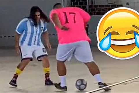 FUNNY FOOTBALL FAILS, CRAZY SKILLS, GOALS, 200IQ MOMENTS, MEMES &amp; MORE