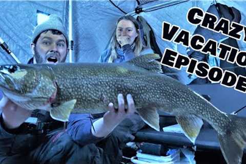 Self Guided CANADIAN LAKE TROUT TRIP - GIANT FISH!!