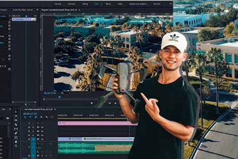 How to SHOOT &amp; EDIT Real Estate DRONE Videos | Beginner Tutorial
