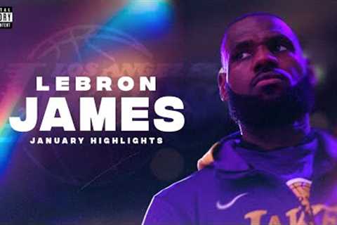 Best of LeBron James ● 2023 January Highlights ● 1080P 60 FPS