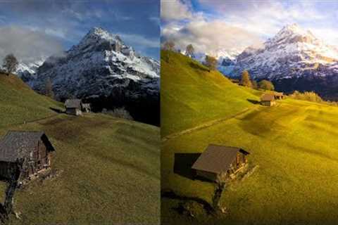 BEST Mavic Photo Mode to Instantly Better aerial photography - JPEG vs RAW