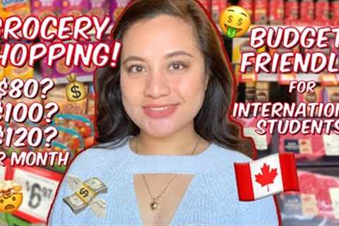 Grocery Shopping ❤️ Prices Ideas! Budget Friendly for International Students in Canada! Tips to Save