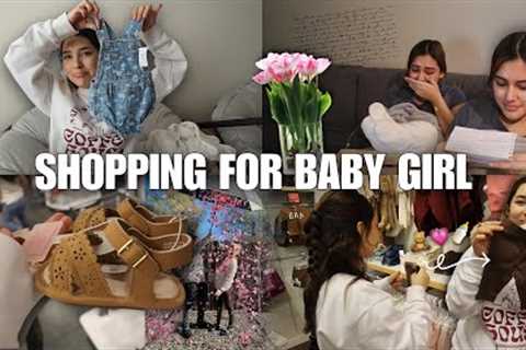 I WENT BABY SHOPPING FOR THE VERY 1ST TIME | surprising my sister*