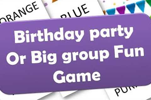 Fun Game for Birthday Party Summer special Big group Game For ladies kitty party