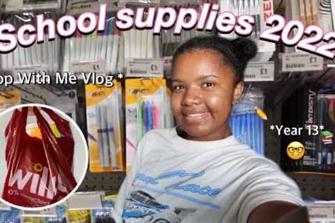 BACK TO SCHOOL SUPPLIES SHOPPING VLOG | UK 2022