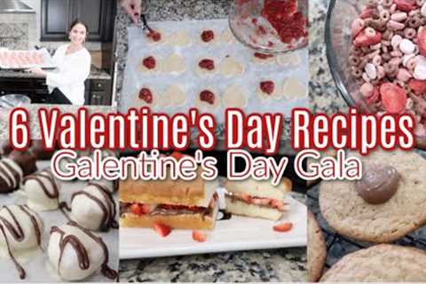 Valentine's Day Treats!! 6 Fun Festive Recipes for Galentine's Day! &amp; Some Girl Talk