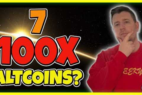 7 UNDERVALUED ALTCOINS SET TO EXPLODE?! 100X GAINS?! (VERY URGENT!!!)