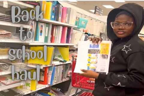 Back to school supplies shopping+haul *college spring edition*