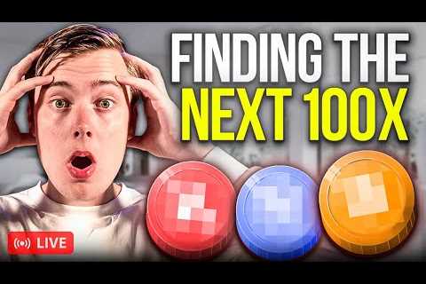 Finding The Next 100x Crypto Altcoin Gems LIVE (Research With Miles)