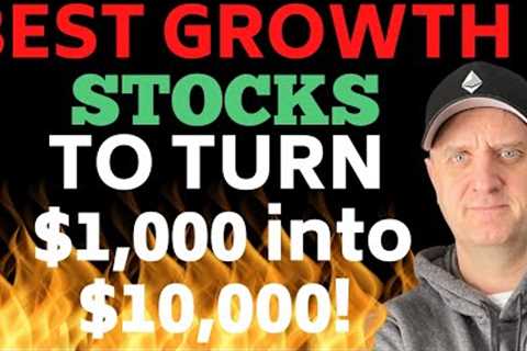 BEST STOCKS TO BUY TO TURN $1,000 INTO $10,000 {GROWTH STOCKS 2023 FEBRUARY}