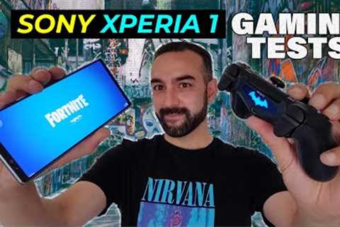 Sony Xperia 1 Gaming Test | PS4 Remote Play Android 2019
