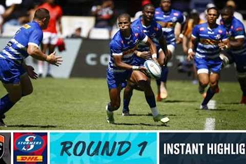 Cell C Sharks v DHL Stormers | Instant Highlights | Round 1 (rescheduled) | URC 2022/23