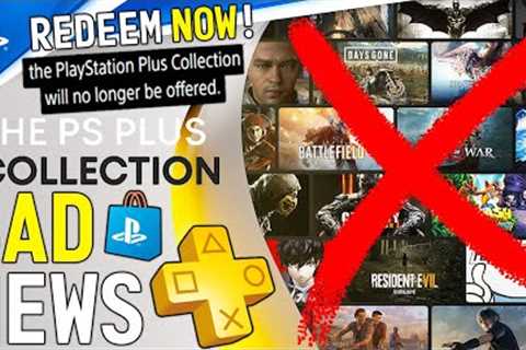 UNFORTUNATE PS Plus News - PS5 PS+ Collection REMOVED Soon, PS Plus FEBRUARY Games Revealed + More!