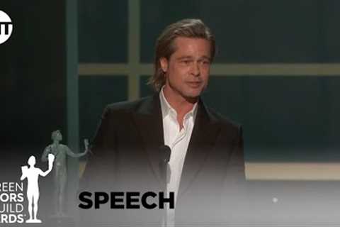 Brad Pitt: Award Acceptance Speech | 26th Annual SAG Awards | TNT