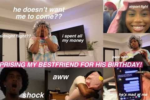 come with me to surprise my bestfriend | birthday gifts + credit card debt