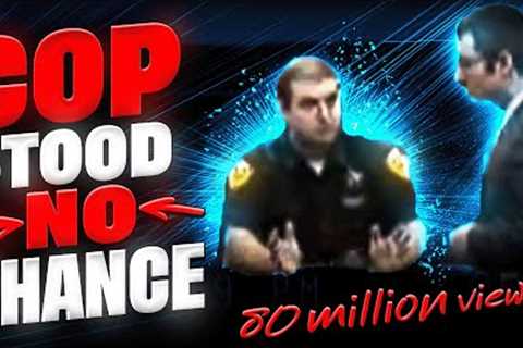 The Cop Stood No Chance: The Best Cross Examination you Will ever Witness in a DUI Prosecution