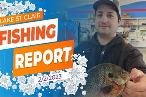 Lake St. Clair Ice Fishing Report 2/2/2023