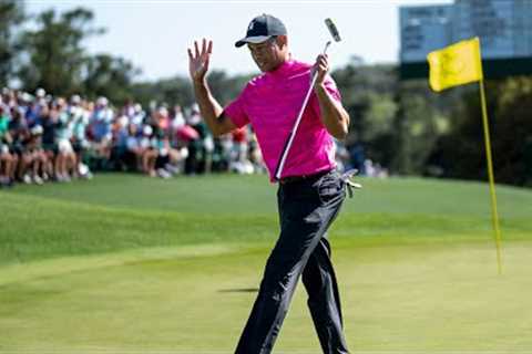 Tiger Woods best shots from the 2022 Masters so far! Watch till the end! 🐅