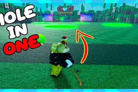I Went Golfing at Roblox Top Golf