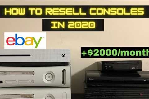How to resell VIDEO GAME CONSOLES on EBAY!
