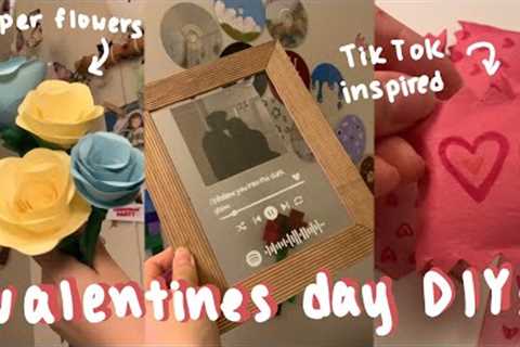 VALENTINE DAY GIFT IDEAS ~ tiktok inspired, DIY homemade tutorials!