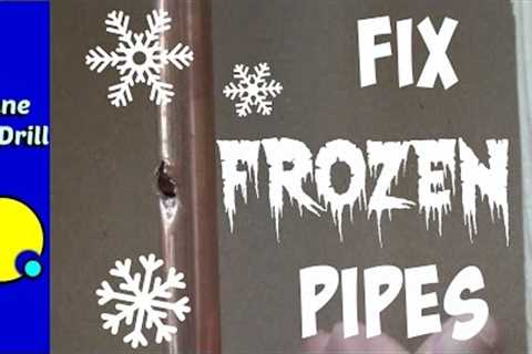 Repair a Burst Pipe in 10 Minutes or Less