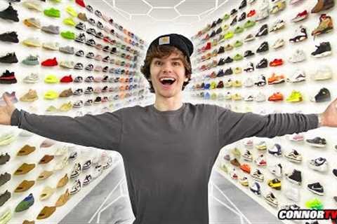 I BUILT A SNEAKER STORE! With over 800 pairs!