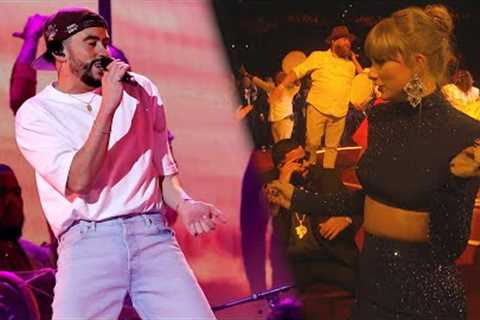 GRAMMYs: Bad Bunny’s Performance Gets Taylor Swift DANCING! (Exclusive)