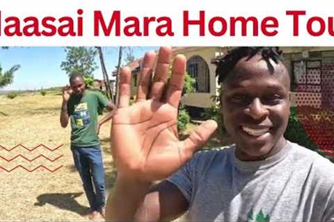 Life in Maasai Mara Africa Kenya. Home Tour where we are Staying