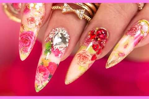 Most Romantic Valentine’s Nails 🌹❤️