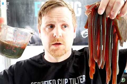 Can We Make MOTOR OIL CHANGEABLE From Scratch?? 5 Motor Oil Recipes For Soft Baits