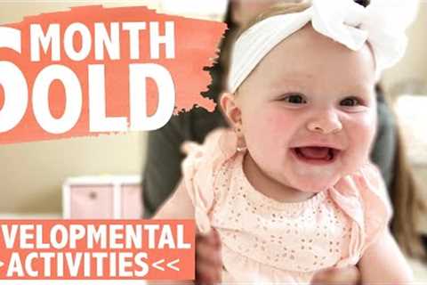 6 MONTH OLD MILESTONES &amp; ACTIVITIES | HOW TO PLAY WITH YOUR 6 MONTH OLD BABY
