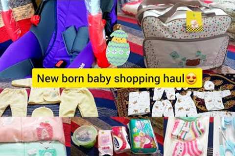New born baby shopping haul | baby shopping for the first time | ishmal fatima