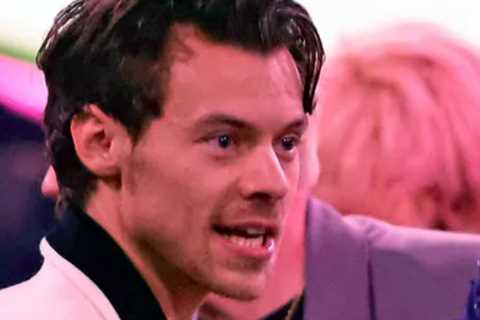 Taylor Swift Supports Ex Harry Styles, Spotted at His Table During Grammys
