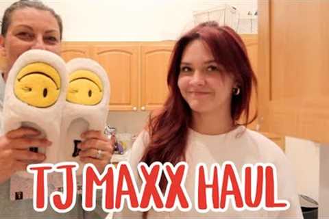 FIRST SOFTBALL GAME! TJ MAXX SHOPPING HAUL