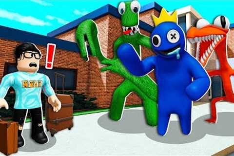 Adopted By RAINBOW FRIENDS Family! (Roblox)