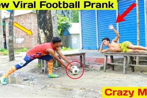 new viral fake football kick prank 2022 !! Football Scary Prank-Gone WRONG reaction
