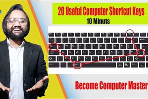 20 Useful Computer Keyboard Shortcut Keys 2023 | Become Computer Master | Technical Ustadji