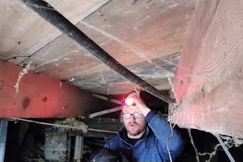 Crawl Space Etiquette Electrician Plumber HVAC Electrical Tips and Tricks