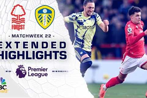 Nottingham Forest v. Leeds United | PREMIER LEAGUE HIGHLIGHTS | 2/5/2023 | NBC Sports