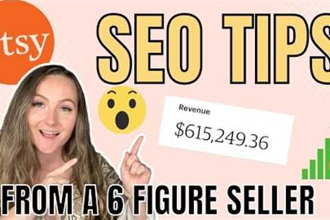 ETSY SEO 2023 🔥 4 TIPS TO IMPROVE YOUR SEO | How to Sell On Etsy 2023 | Rank Higher On Etsy