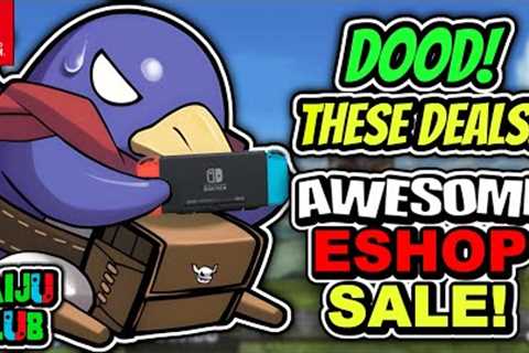 SWEET DEALS, DOOD! AWESOME Nintendo Switch Eshop Sales!