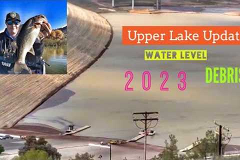 Upper Castaic Lake Update!  Lake levels and debris report 2023, plus bonus Lagoon Fishing